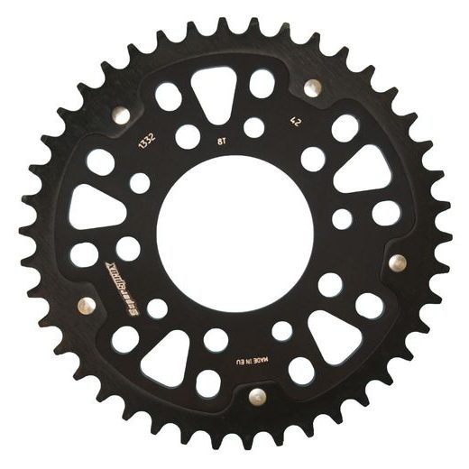 ŘETĚZOVÁ SADA D.I.D CHAIN - STŘÍBRNÝ ŘETĚZ 525 VX, X-KROUŽEK, KOLEČKO SUPERSPROX, ROZETA SUPERSPROX STEALTH PRO TRIUMPH AMERICA 865 2007-2015