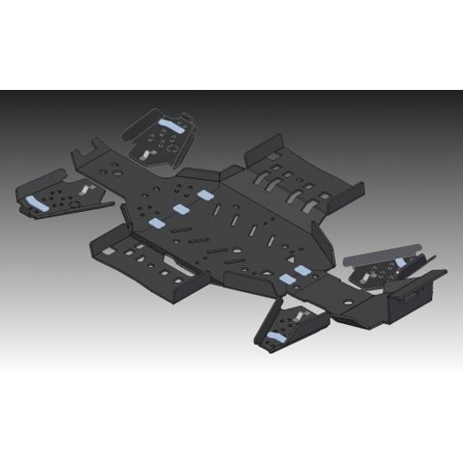 PLASTOVÝ KRYT PODVOZKU PRO ARCTIC CAT 500/550/700
