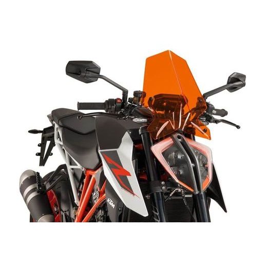 PLEXI ŠTÍT PUIG NEW. GEN SPORT 9692T ORANŽOVÁ