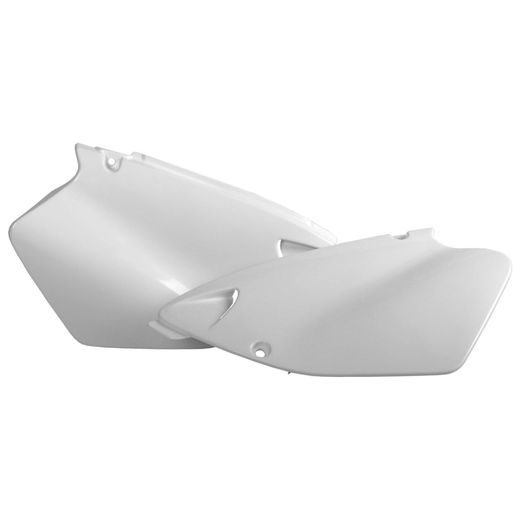 BOČNÍ ČÍSLOVÉ TABULKY POLISPORT 8415000001 (PÁR) BÍLÁ PRO YAMAHA YZ 125 1996-2001, YAMAHA YZ 250 1996-2001