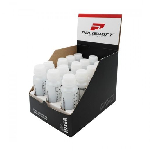 NÁDOBA NA MÍCHÁNÍ OLEJE POLISPORT PROOCTANE 8152600003 125ML (SET 12) ČIRÁ BARVA