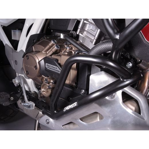 OCHRANNÉ RÁMY MOTORU RDMOTO CF133KD MATNÁ ČERNÁ SNÍŽENÍ PRO HONDA CRF 1100 L AFRICA TWIN 2020-2023