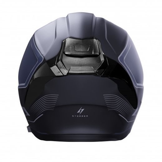 INTEGRÁLNÍ HELMA STORMER ZS-1001 TAKEN GREY, SILVER, METAL MATT L