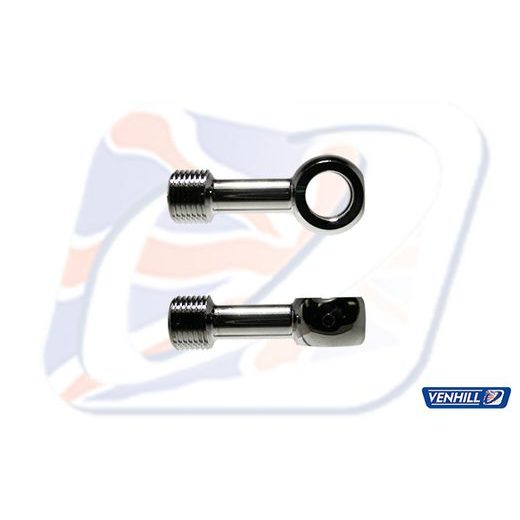 BANJO VENHILL POWERHOSEPLUS 3/60091C M8 STRAIGHT CHROM