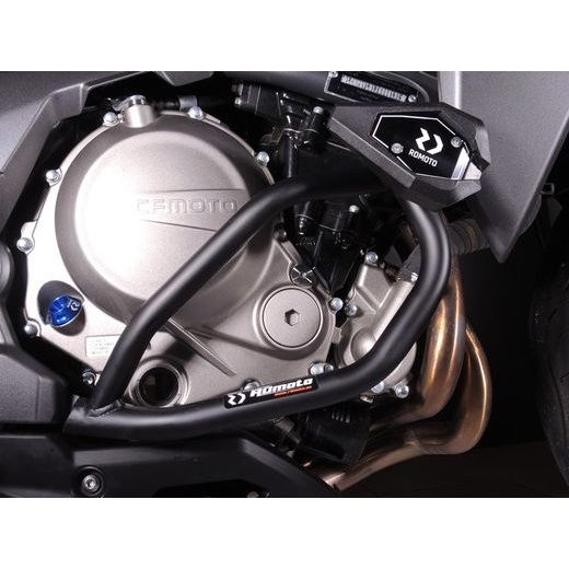 OCHRANNÉ RÁMY MOTORU RDMOTO CF138KDSL01K MATNÁ ČERNÁ PRO CFMOTO 650 NK 2020-2023