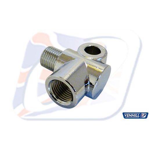 L-CONNECTOR VENHILL POWERHOSEPLUS 776/2 FEMALE M 10X1 90 DEG - 1/8TH BSP