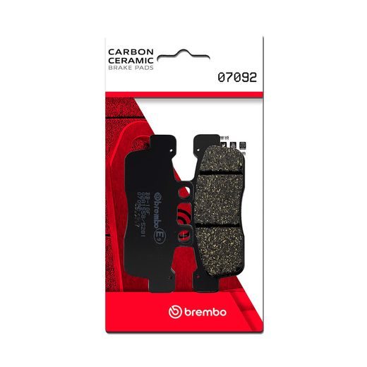BRZDOVÉ DESTIČKY BREMBO 07092 BRZDOVÉ DESTIČKY PRO SKÚTRY CC