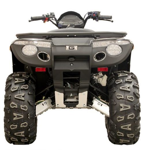 HLINÍKOVÝ KRYT PODVOZKU PRO GOES IRON 450I/COBALT 550I, KRÁTKÁ VERZE