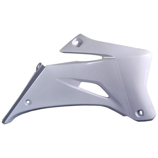 SPOILERY CHLADIČE POLISPORT 8426100005 (PÁR) BÍLÁ PRO YAMAHA YZ 250 F 2006-2009, YAMAHA YZ 450 F 2006-2009