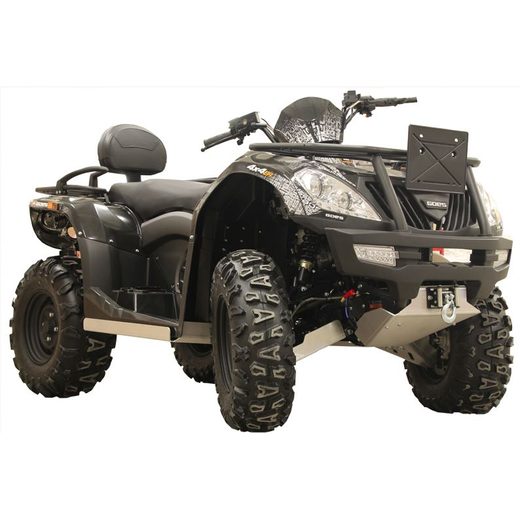 HLINÍKOVÝ KRYT PODVOZKU PRO GOES IRON 450I/COBALT 550I MAX, DLOUHÁ VERZE