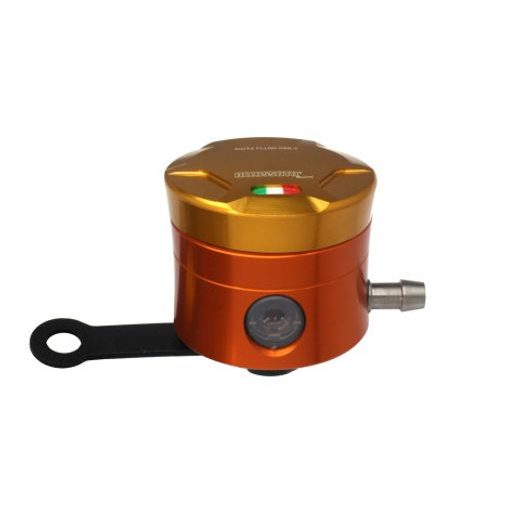 NÁDOBKA NA BRZDOVOU KAPALINU ACCOSSATO CNC-WORKED VČ. ROVNÉHO DRŽÁKU ZLATÁ