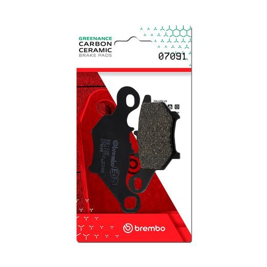 BRZDOVÉ DESTIČKY BREMBO 07091 BRZDOVÉ DESTIČKY PRO SKÚTRY CC
