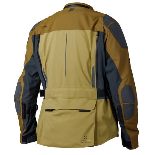 BUNDA S LAMINOVANOU MEMBRÁNOU IXS VENTURE-GTX 1.1 X2-001407 ZLATOHNĚDÁ – POUŠTNÍ HNĚDÁ – BŘIDLICOVĚ ŠEDÁ M (DLOUHÁ)