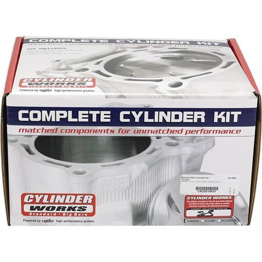 SADA VÁLCE STANDARDNÍHO PRŮMĚRU CYLINDER WORKS CW20014K01 PRO YAMAHA WR 450 F 2021-2023, YAMAHA YZ 450 F 2020-2022