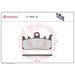 BRZDOVÉ DESTIČKY BREMBO 07BB3884 GENUINE