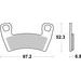 BRZDOVÉ DESTIČKY BREMBO 07PO15SD