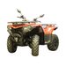 PLASTOVÝ KRYT PODVOZKU PRO CFMOTO X450/X520, KRÁTKÁ VERZE (2022+)