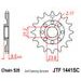 ŘETĚZOVÁ SADA EK - STŘÍBRNÝ ŘETĚZ 520 MRD, NETĚSNĚNÝ, KOLEČKO JT, ROZETA JT PRO SUZUKI RMX 450 Z 2010-2019