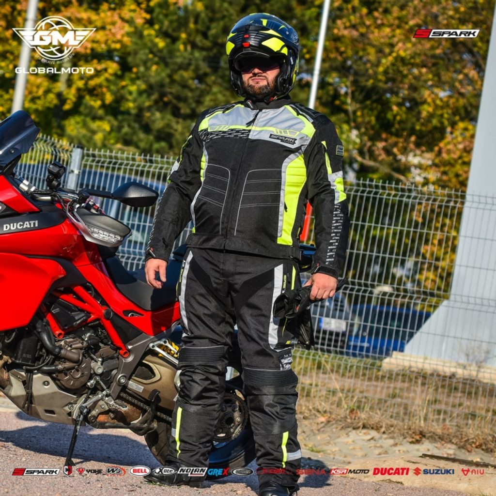 JF Moto - Motocykle, štvorkolky a skútre - Spark Mizzen Fluo - Nohavice -  159.00 €