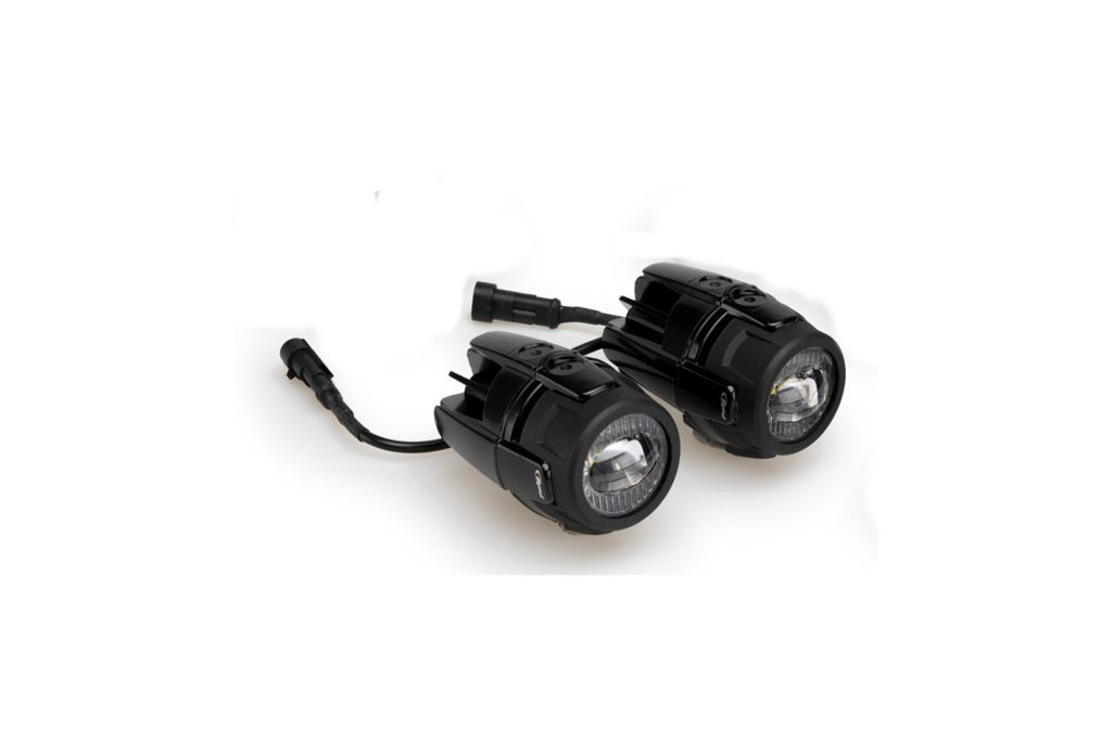 JF Moto - Motocykle, štvorkolky a skútre - Pomocné LED svetlá PUIG 3489N  čierna homologované, sada - PUIG - Prídavné svetlá PUIG - 153.90 €