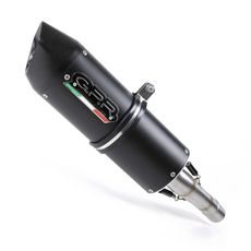 SLIP-ON EXHAUST GPR FURORE A.43.FUNE MATTE BLACK INCLUDING REMOVABLE DB KILLER, LINK PIPE AND CATALYST