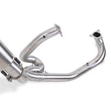 DECAT PIPE GPR CO.KTM.55.1.DEC BRUSHED STAINLESS STEEL