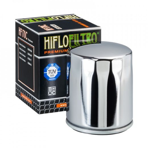 OLEJOVÝ FILTER HIFLOFILTRO HF170C CHRÓM