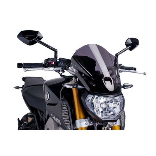 PLEXI NA MOTORKU PUIG NEW. GEN TOURING 6861F TMAVÁ DYMOVÁ