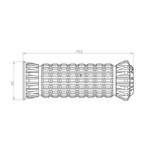 STUPAČKY BEZ ADAPTÉRU PUIG R-FIGHTER S 9193V ZELENÁ