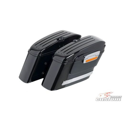 RIGID SADDLEBAG CUSTOMACCES AMERICAN ARS005N ČIERNA PÁR