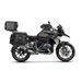 SET OF SHAD TERRA TR40 ADVENTURE SADDLEBAGS AND SHAD TERRA ALUMINIUM TOP CASE TR55 PURE BLACK, INCLUDING MOUNTING KIT SHAD BMW R1200/R1250GS ADVENTURE