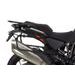 COMPLETE SET OF BLACK ALUMINUM CASES SHAD TERRA, 48L TOPCASE + 36L SIDE LEFT CASE / 47L SIDE RIGHT CASE, INCLUDING MOUNTING KIT AND PLATE SHAD KTM SUPER ADVENTURE 1290 (R, S)