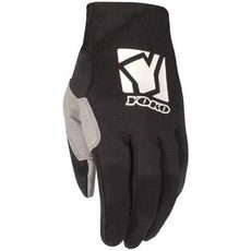 Dětské motokrosové rukavice YOKO SCRAMBLE černý / bílý S (1)