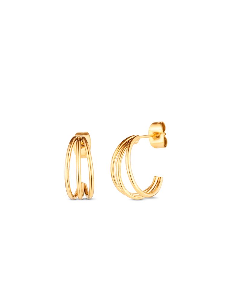 VUCH Elegy Gold Earrings