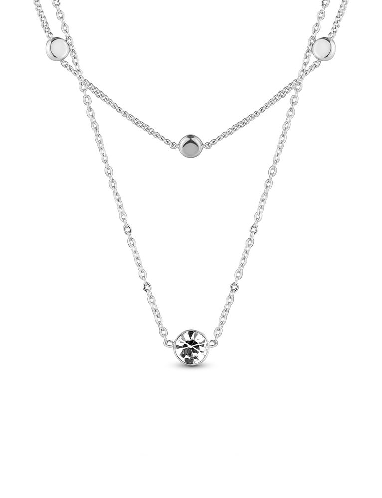 VUCH Elista Silver Necklace