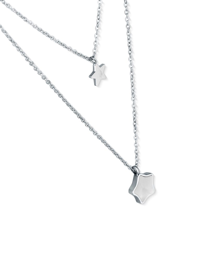 VUCH Moore Silver Necklace