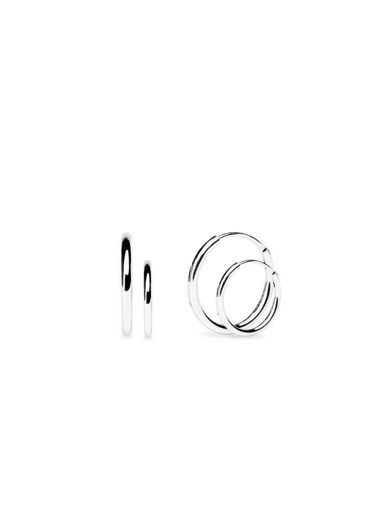 VUCH Virith Silver Earrings