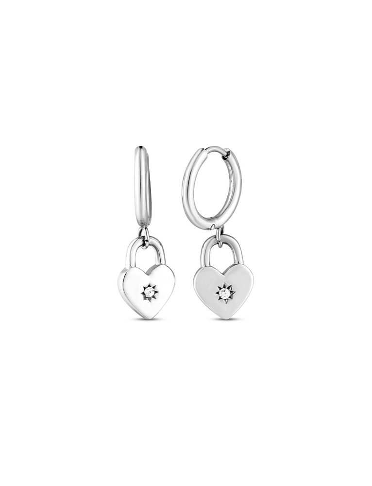 VUCH Zibella Silver Earrings