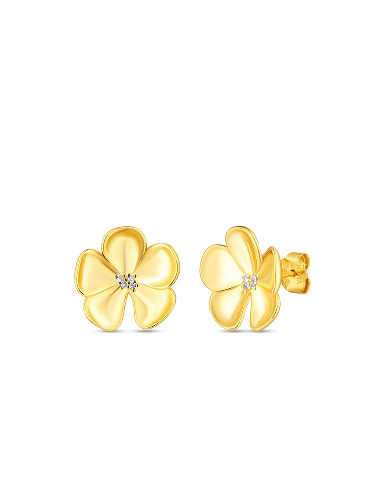 VUCH Floret Gold Earrings
