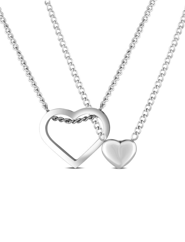 VUCH Claribel Silver Necklace