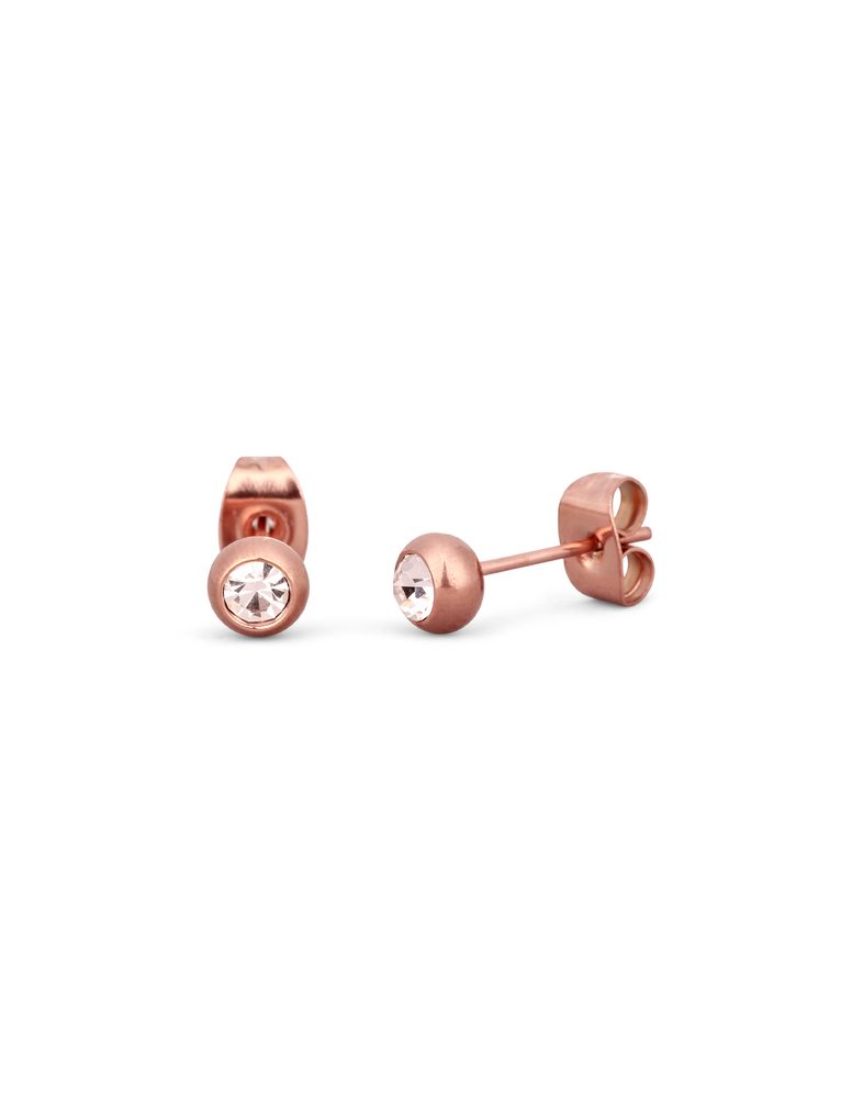 VUCH Gem Rose Gold Earrings