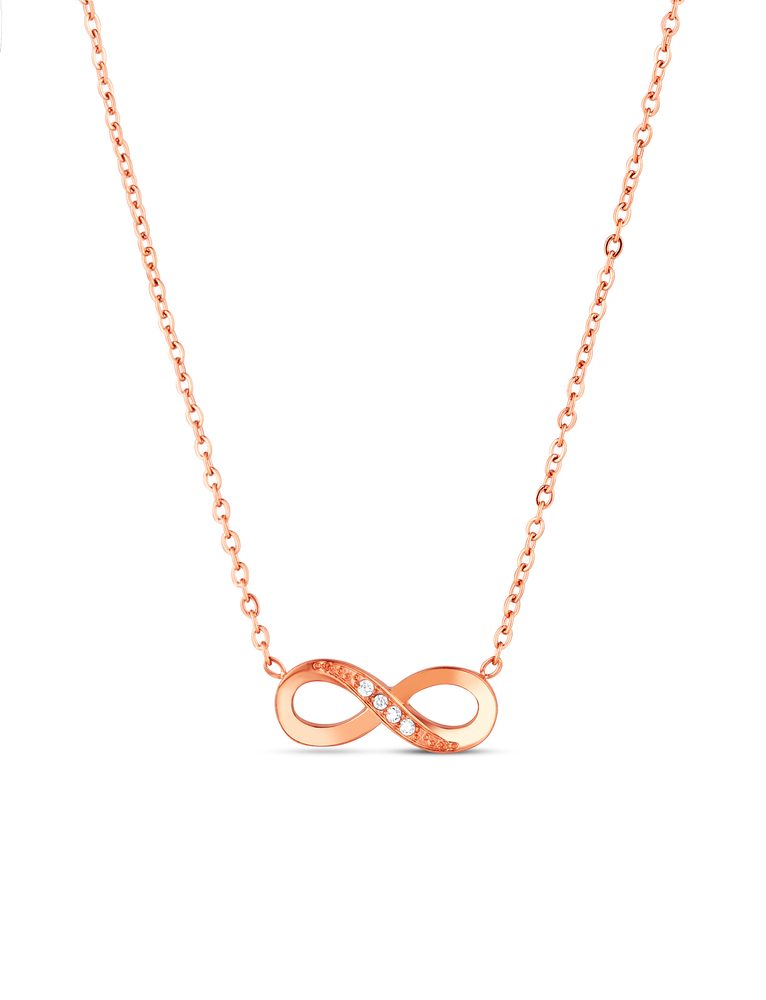 VUCH Necklace Enso Rose Gold