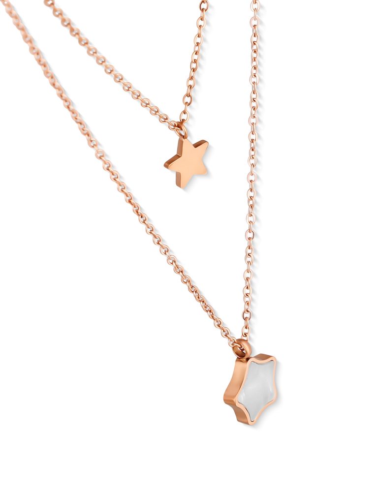 VUCH Moore Rose Gold Necklace