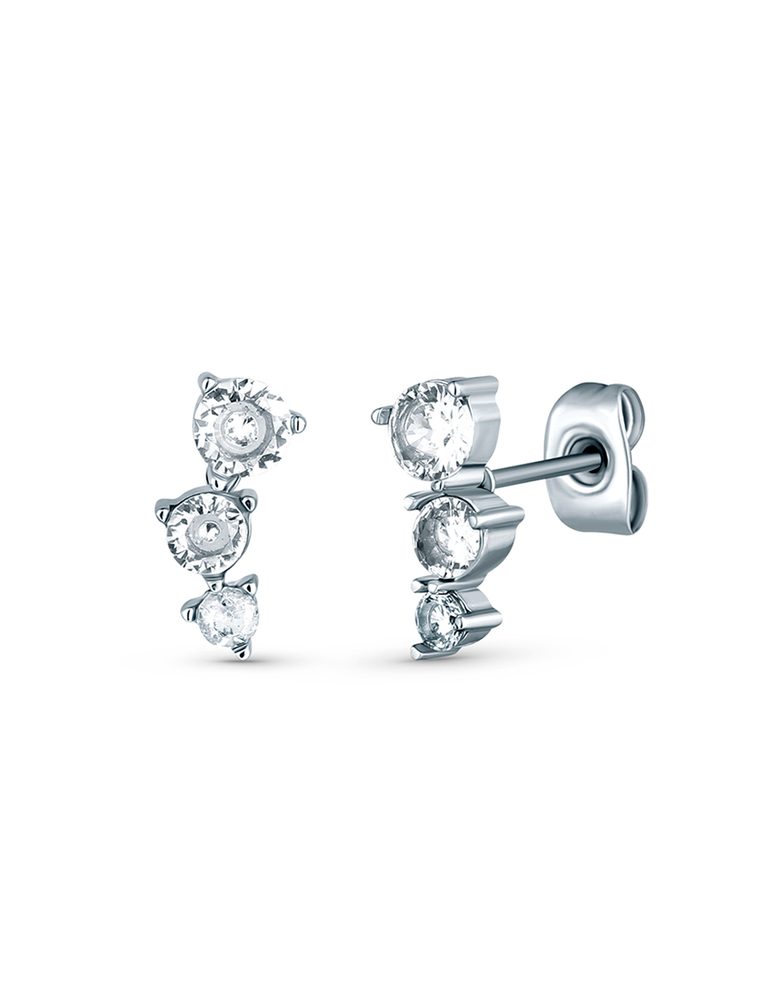 VUCH Patis Silver Earrings