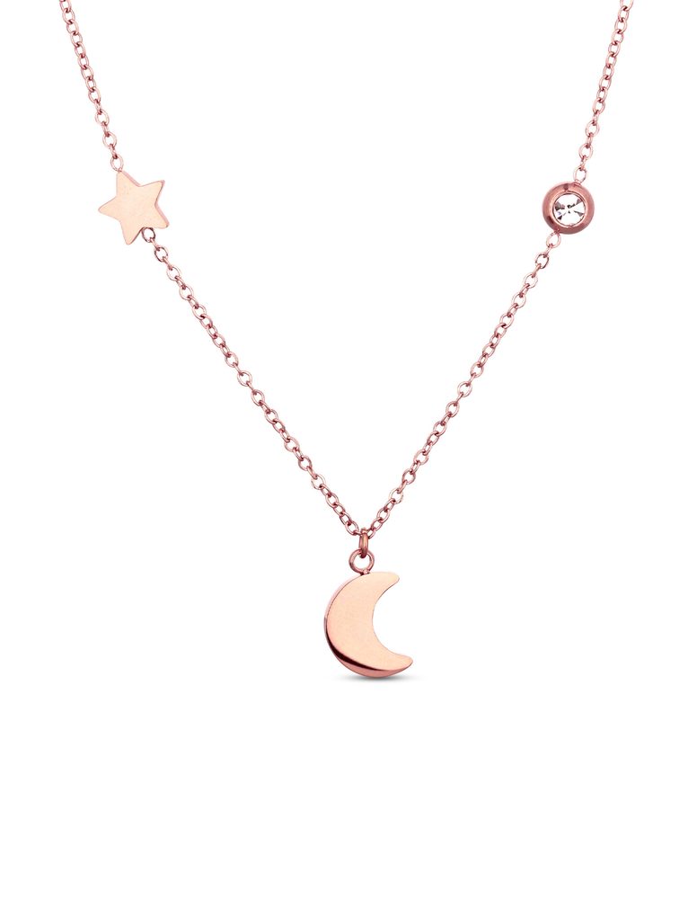 VUCH Infinity Rose Gold Necklace