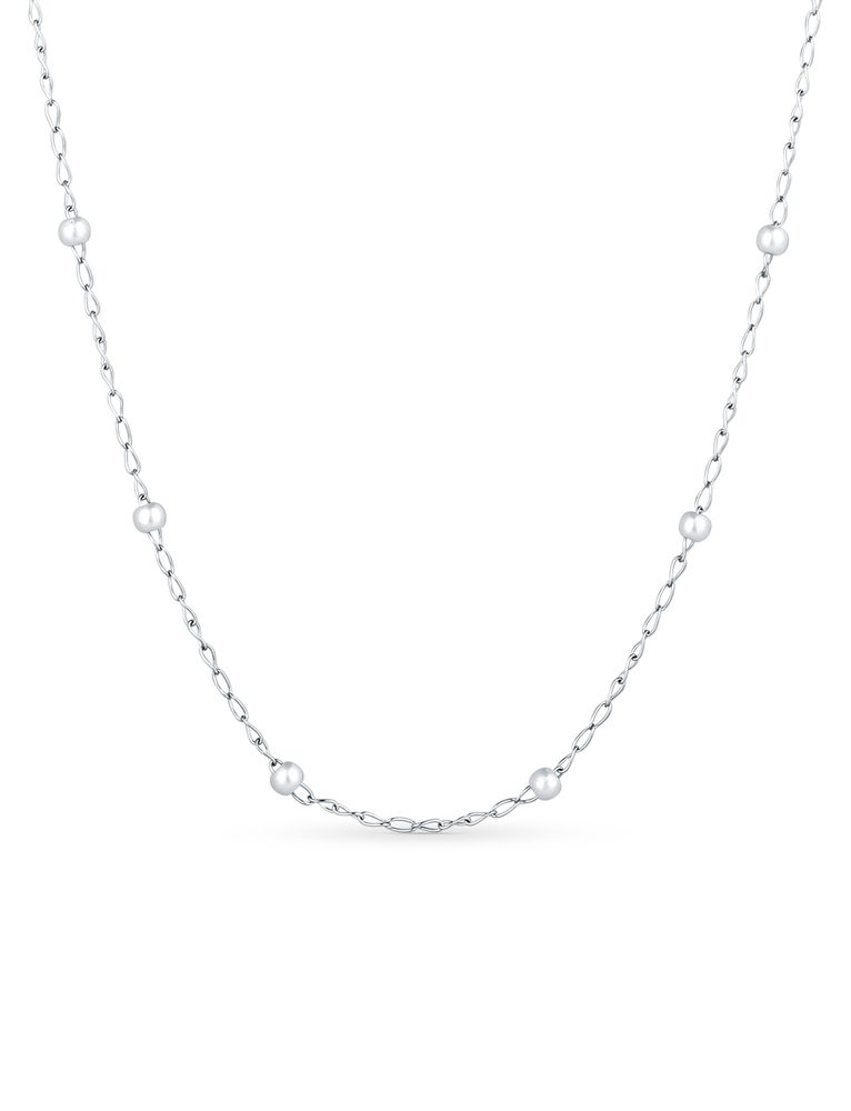 VUCH Necklace Kruwen Silver