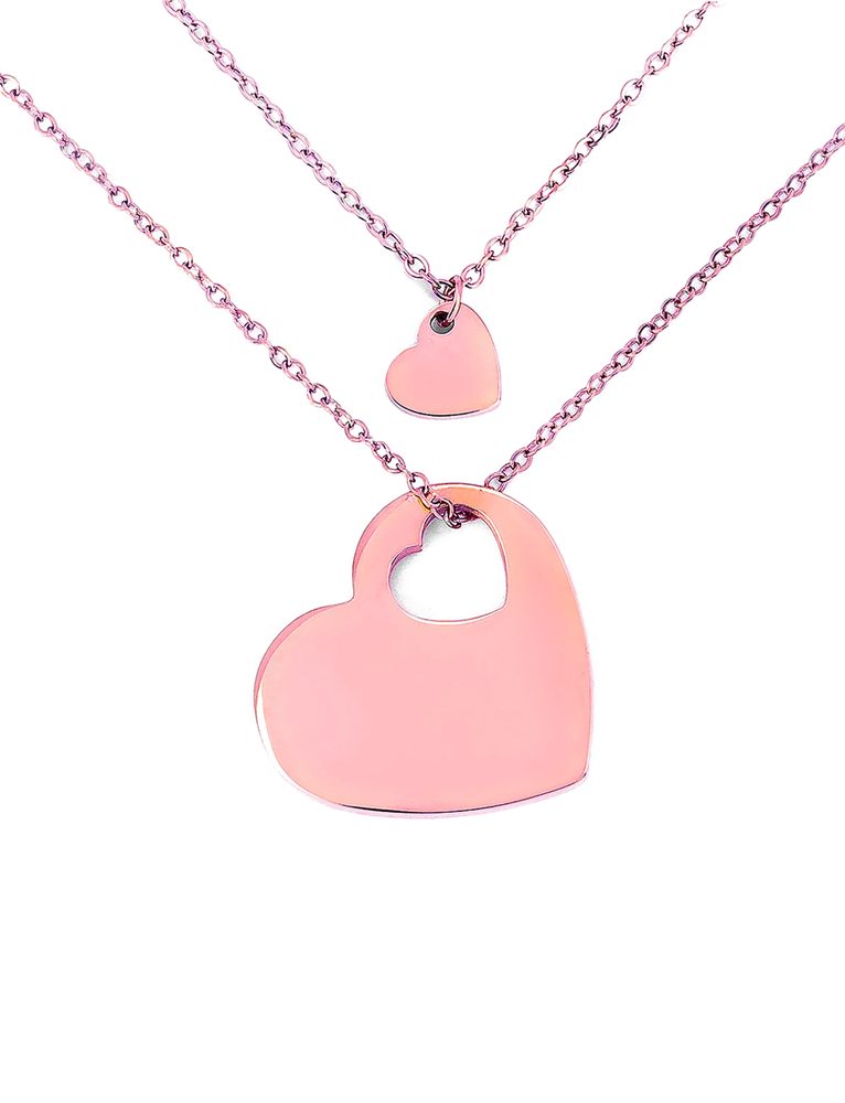 VUCH Affection Rose Gold Necklace