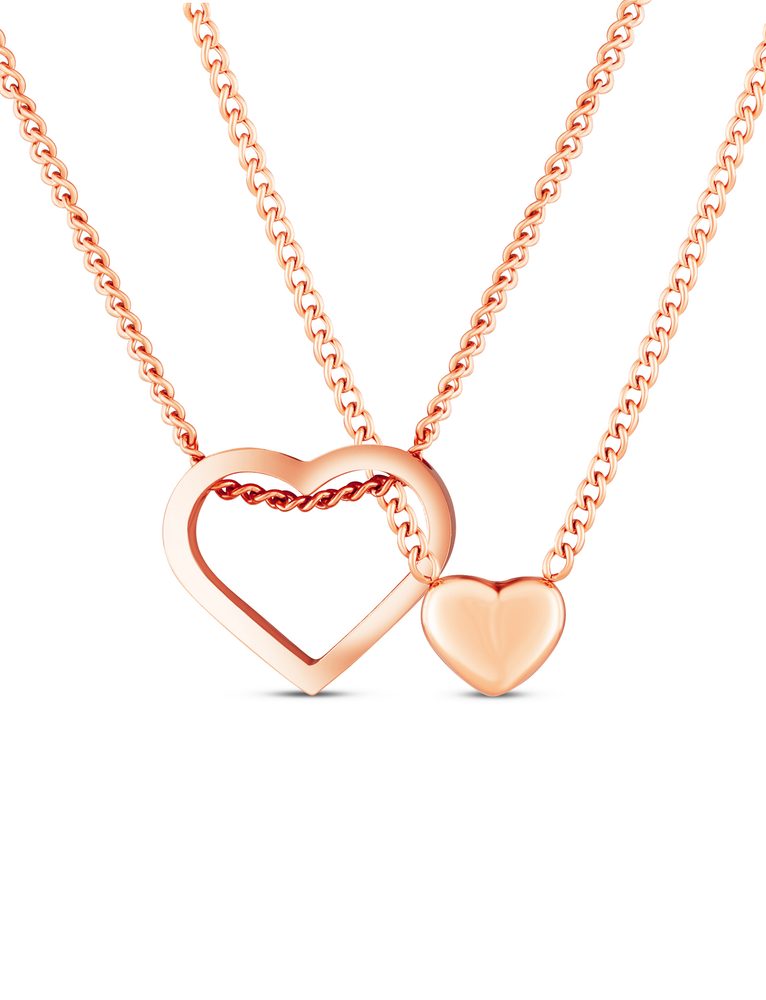 VUCH Claribel Rose Gold Necklace