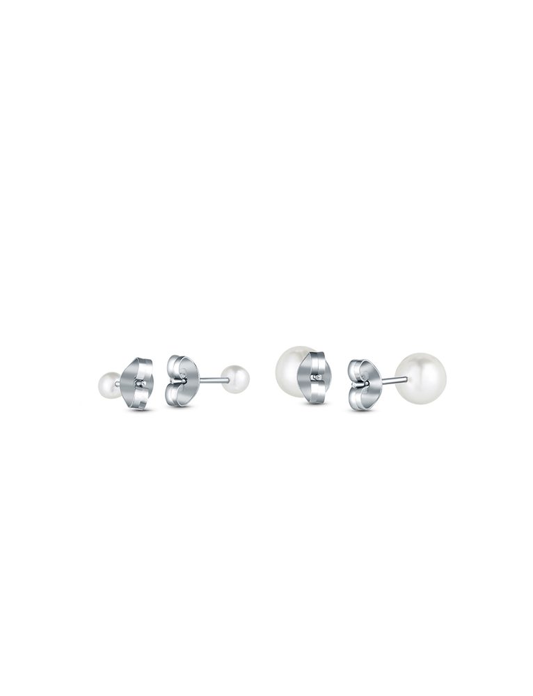 VUCH Earrings Kruwen Silver