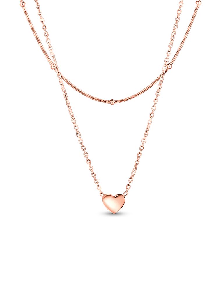 VUCH Detis Rose Gold Necklace